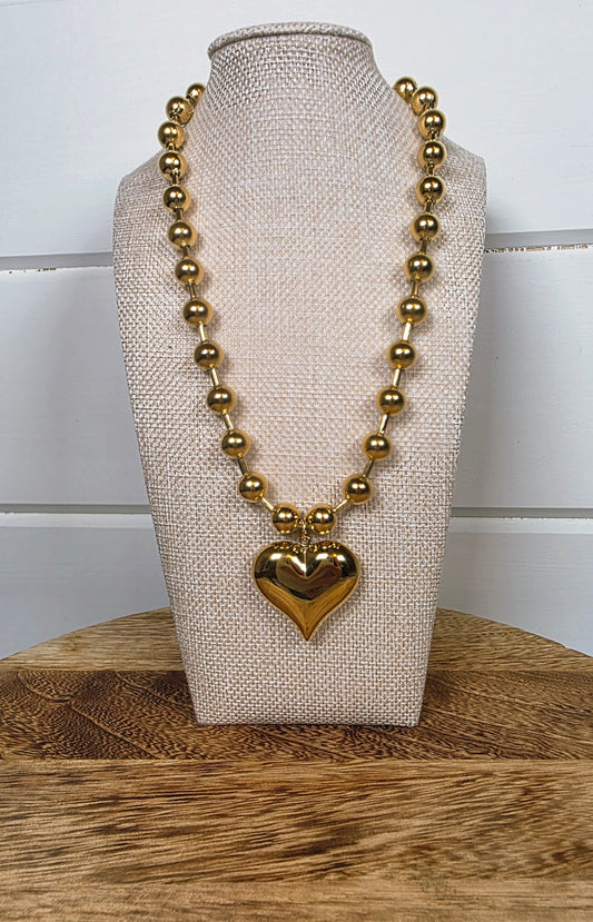 Glam Heart Necklace