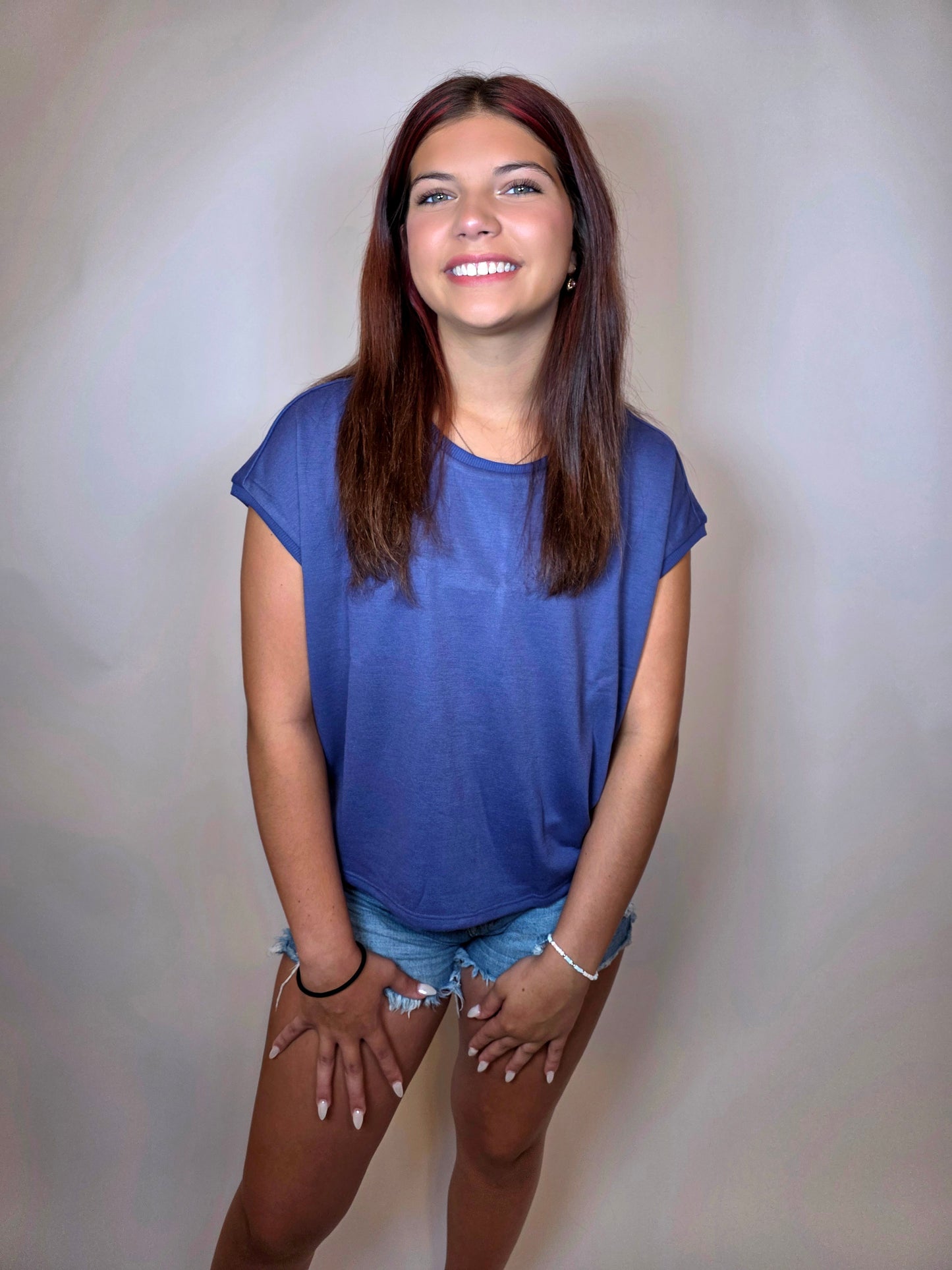 Indigo Basic Tee