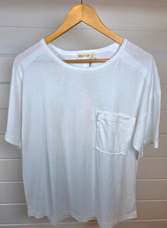 Pearl White Tee